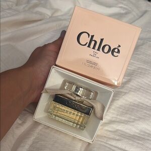Chloe Eau de Parfum with Cream and Silver Accents